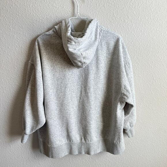 Harmony & Balance Gray Fleece Lined Hoodie Sweatshirt Women's S Pocket Casual - Picture 3 of 5